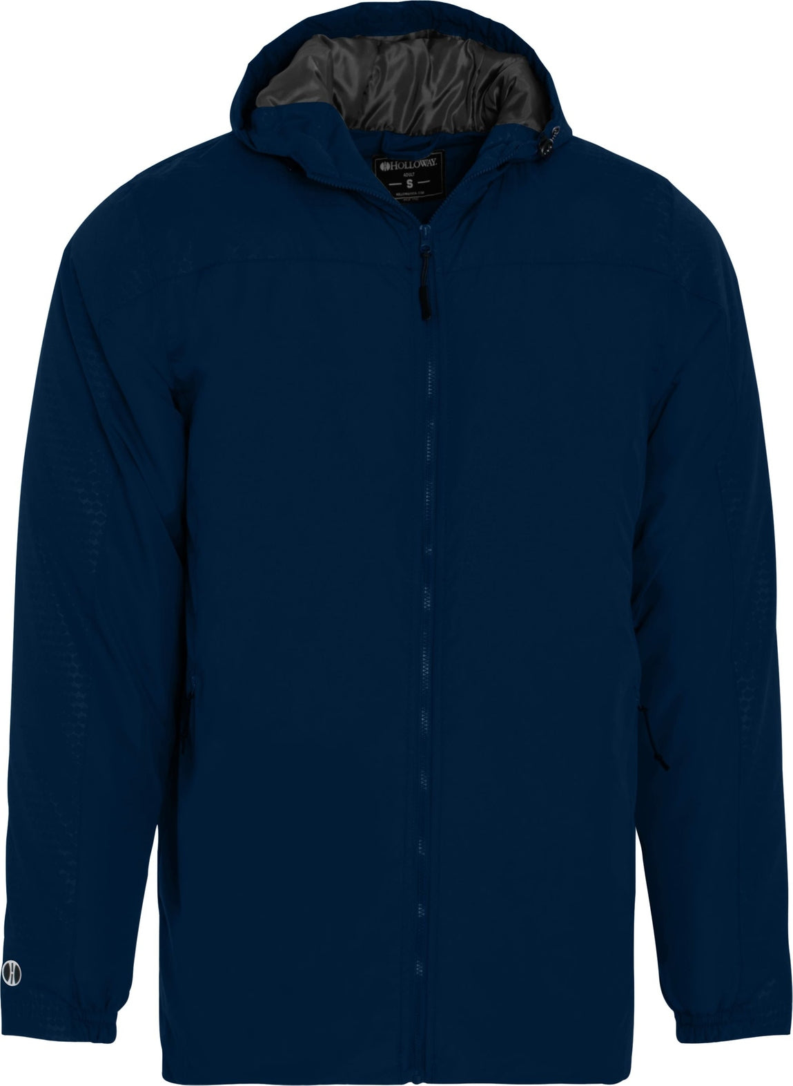 NAVY/CARBON BIONIC HOODED JACKET