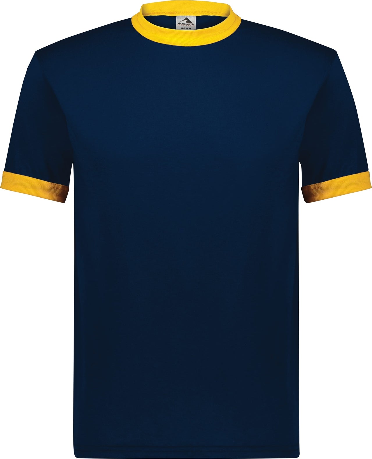 NAVY/GOLD ADULT RINGER T-SHIRT