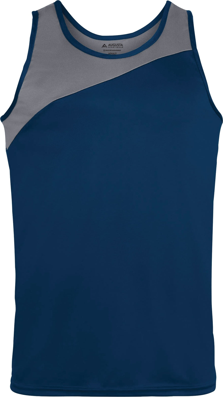Front View of NAVY/GRAPHITE ACCELERATE JERSEY