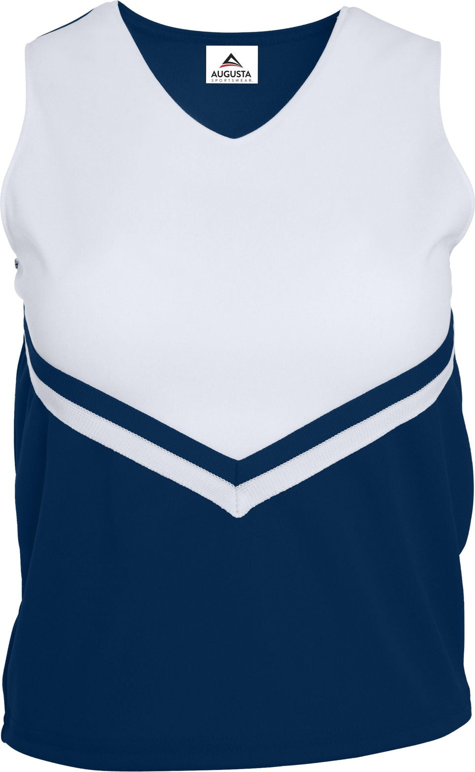 Front View of NAVY/WHITE/WHITE LADIES PRIDE SHELL