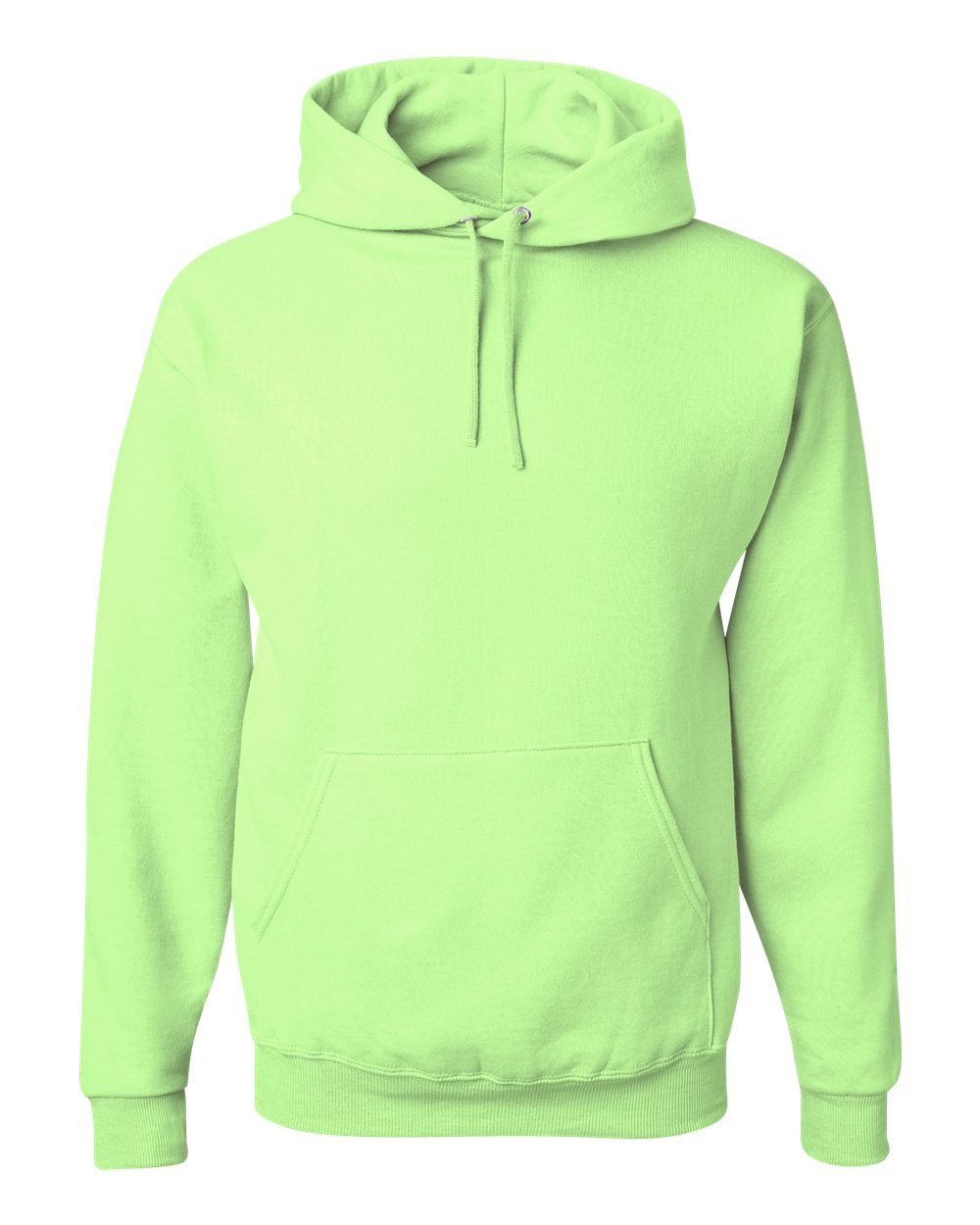 Neon Green NuBlend® Hooded Sweatshirt - 996MR