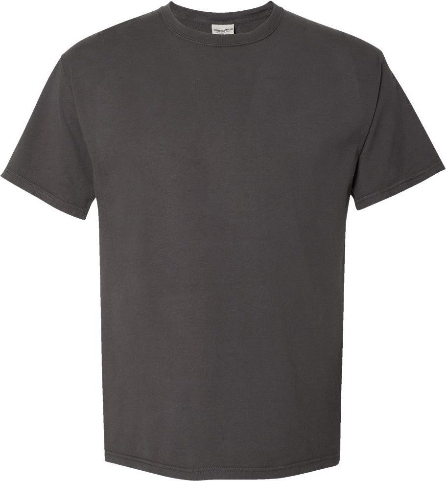 Front View of New Railroad Grey Garment-Dyed T-Shirt - GDH100