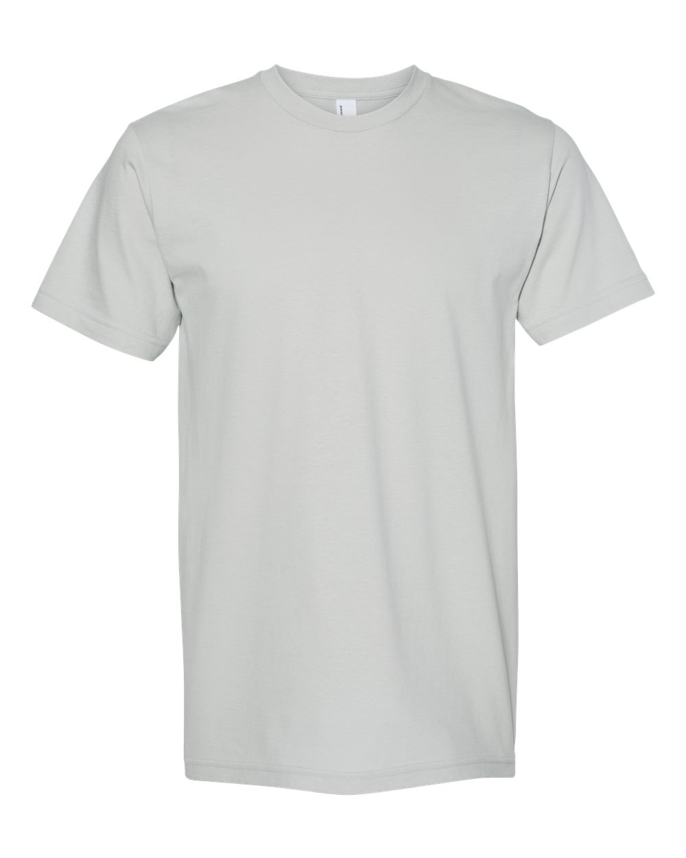 Front View of New Silver Fine Jersey Tee - 2001
