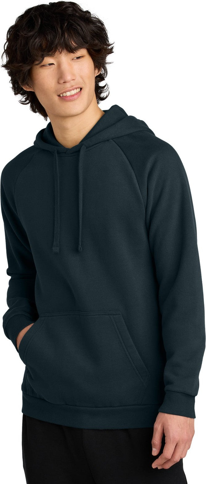 Front View of NewNavy District Cloud Fleece Hoodie DT7800