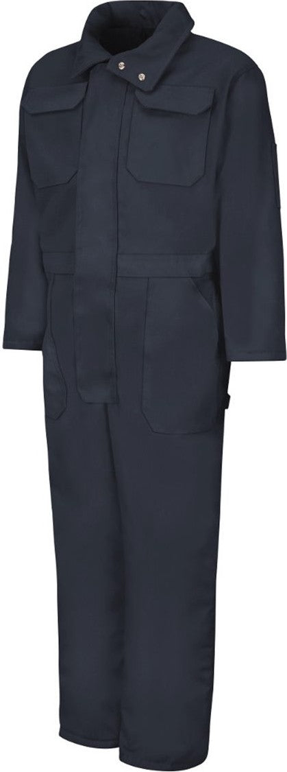 Front View of NV-Navy Speedsuit Long Sleeve - CP30