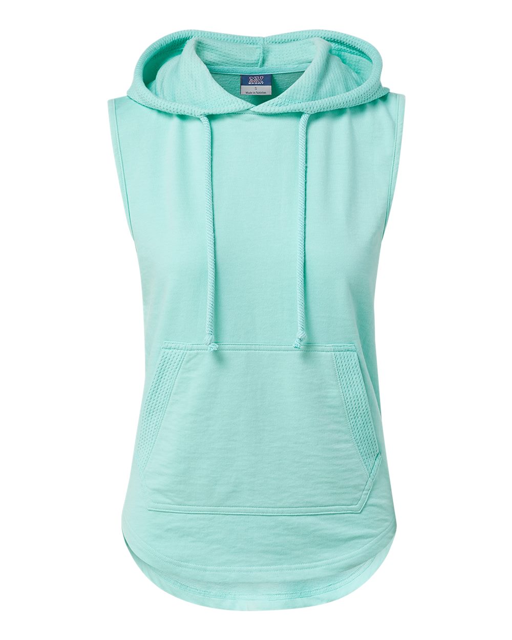 Front View of Oasis Women's Kinsley Sleeveless Hooded Sweatshirt - W24131