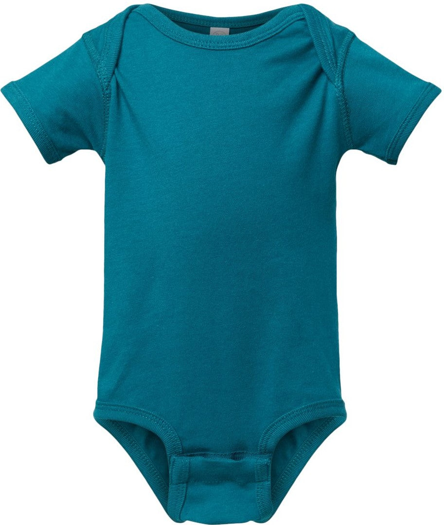 Front View of Oceanside Infant Fine Jersey Bodysuit - 4424