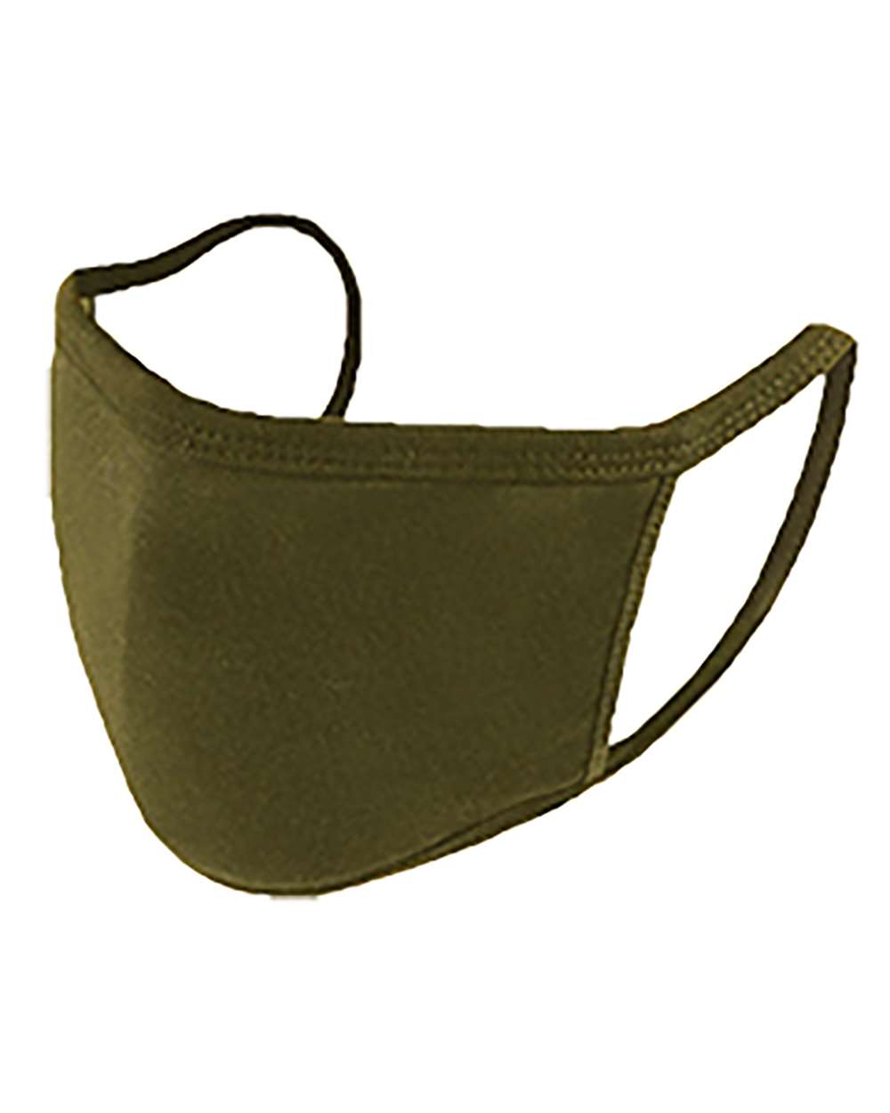 Front View of Olive Face Mask - EC9020