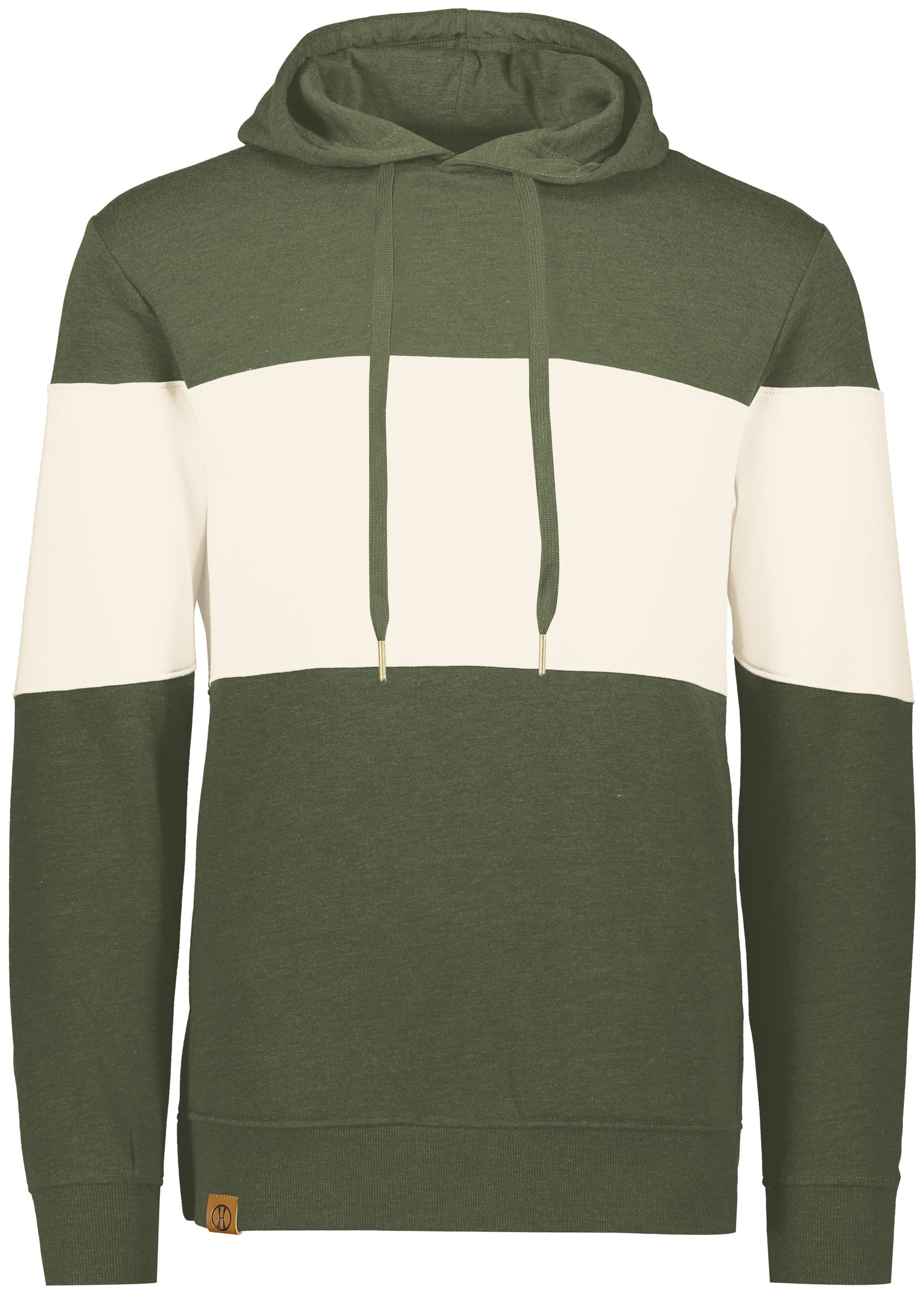 OLIVE HEATHER/BIRCH ALL-AMERICAN HOODIE