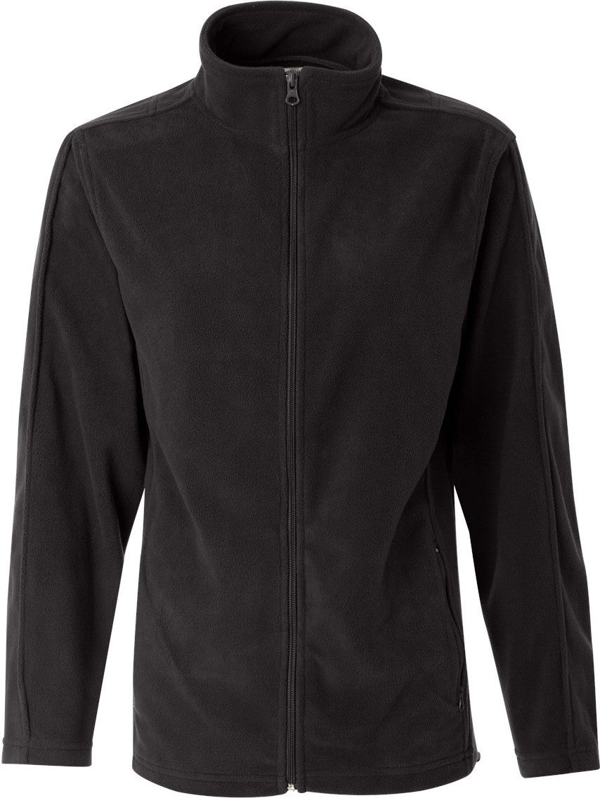 Onyx Black Women's Microfleece Full-Zip Jacket - 5301