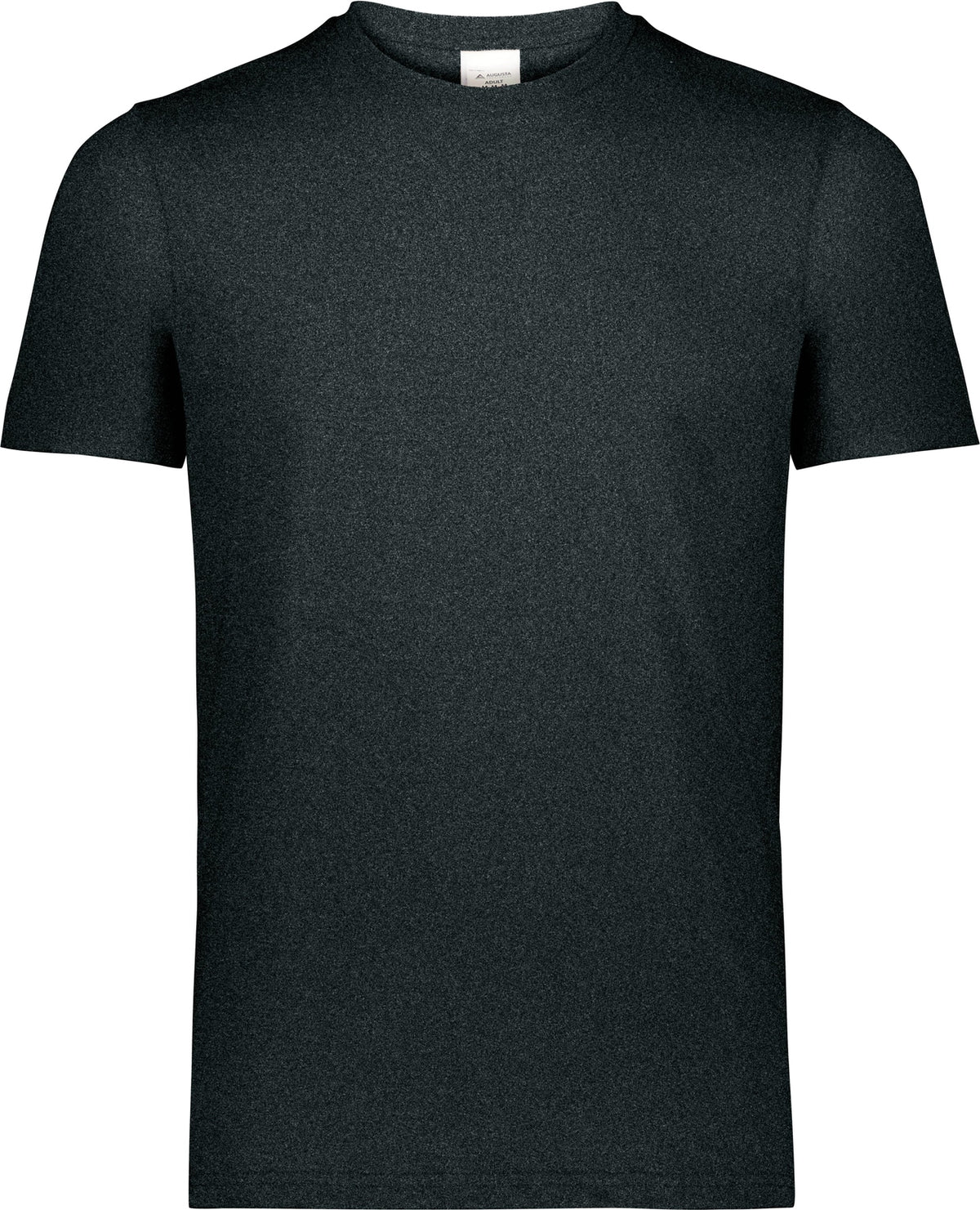 Front View of ONYX HEATHER ALL-DAY CORE BASIC 50/50 TEE