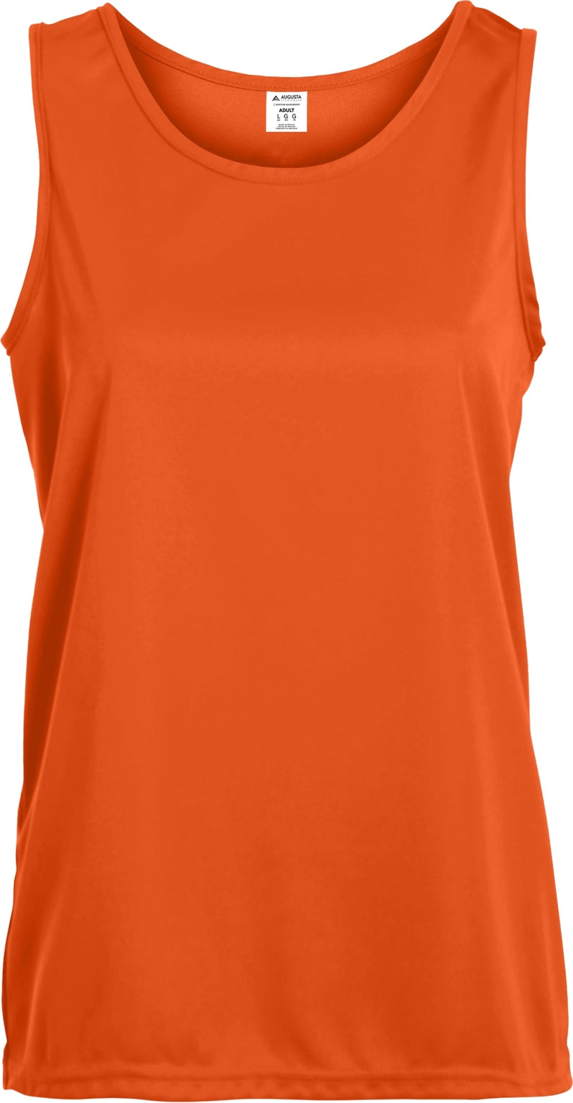 ORANGE LADIES TRAINING TANK