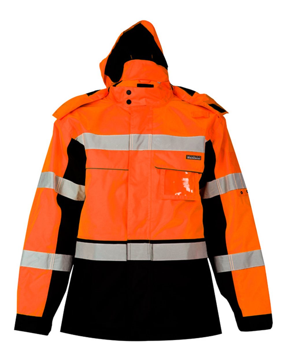 Front View of Orange Premium Black Series® Parka - JS140-141