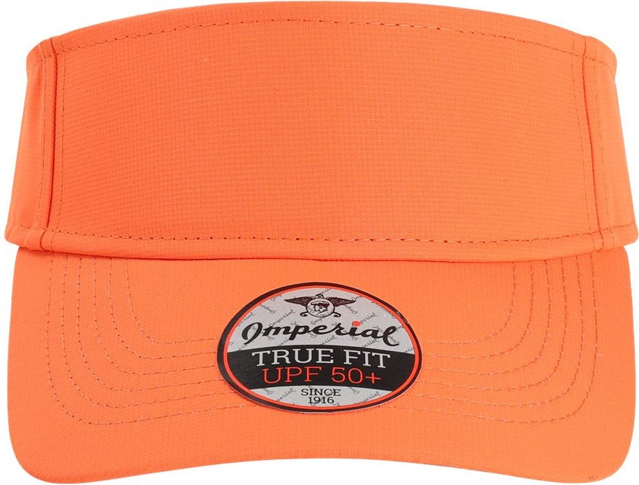 Front View of Orange The Performance Phoenix Visor - 3124P