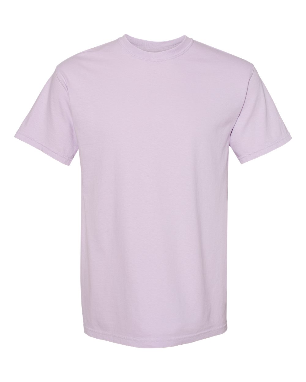 Front View of Orchid Garment-Dyed Heavyweight T-Shirt - 1717