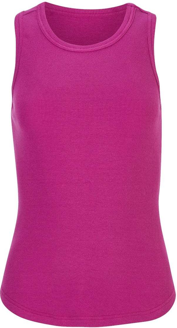 Front View of Orchid Women's Adrienne Tank Top - BW2501