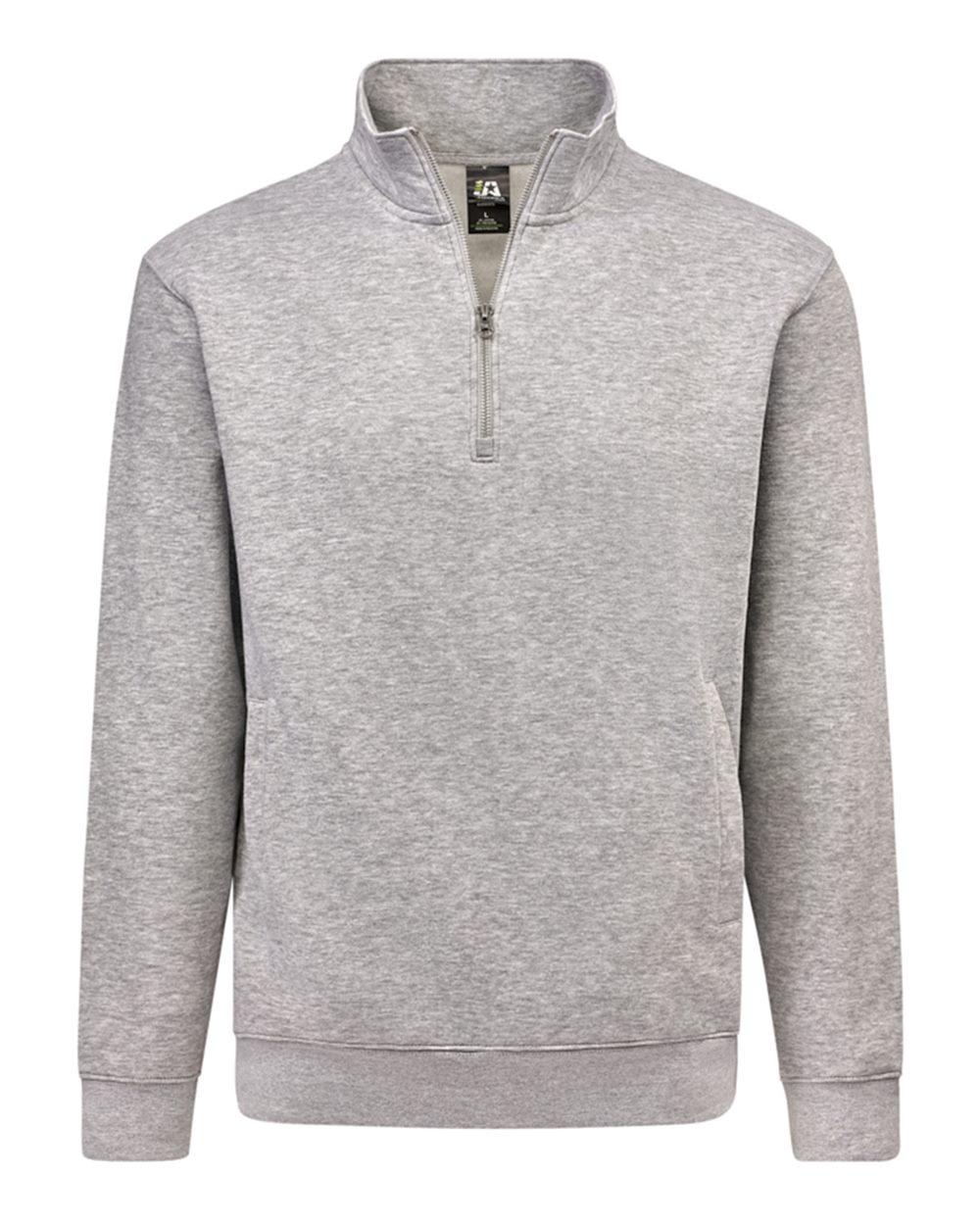 Front View of Oxford BTB Fleece Quarter-Zip Sweatshirt - 8722