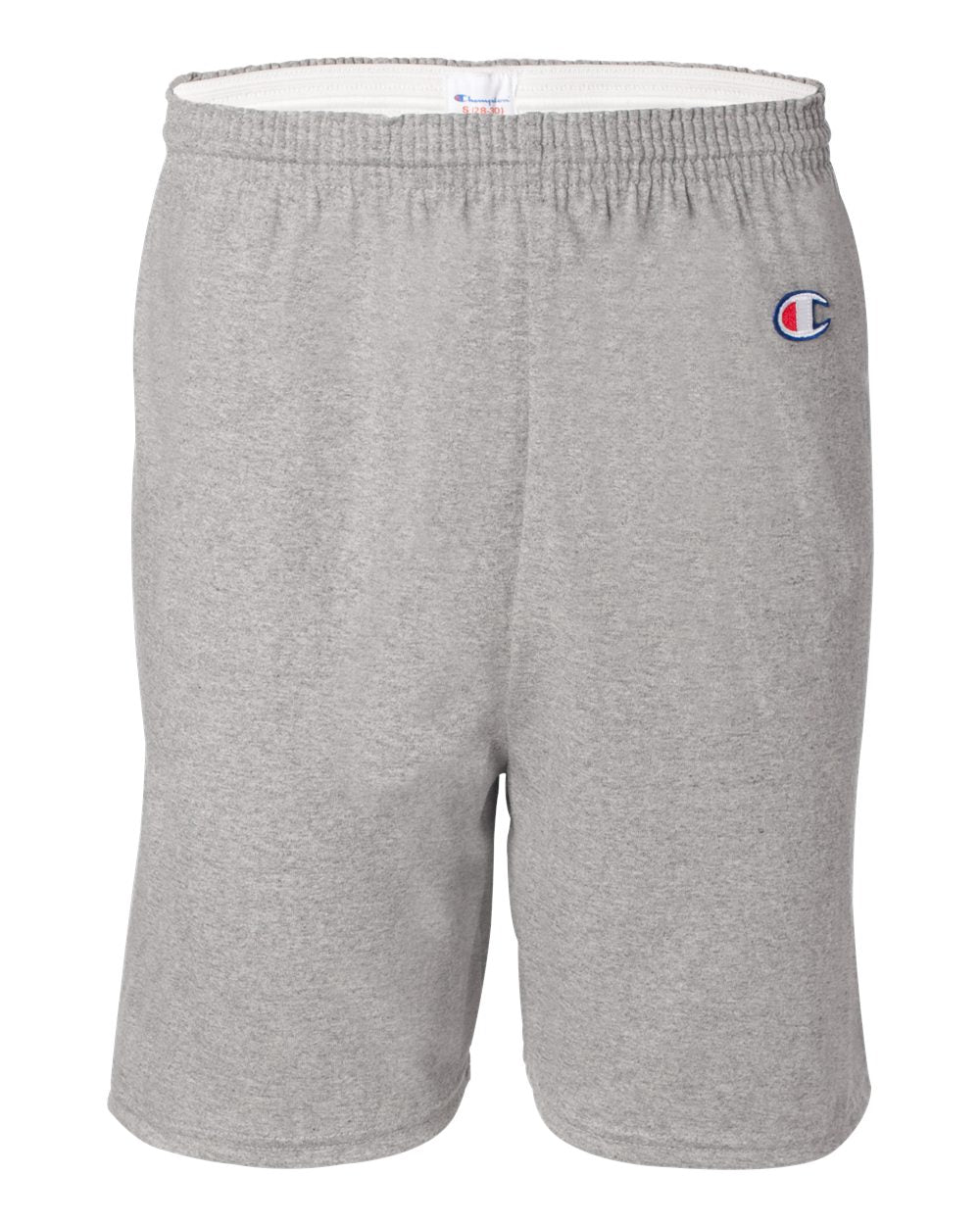 Oxford Grey Heather Cotton Gym Shorts - 8187