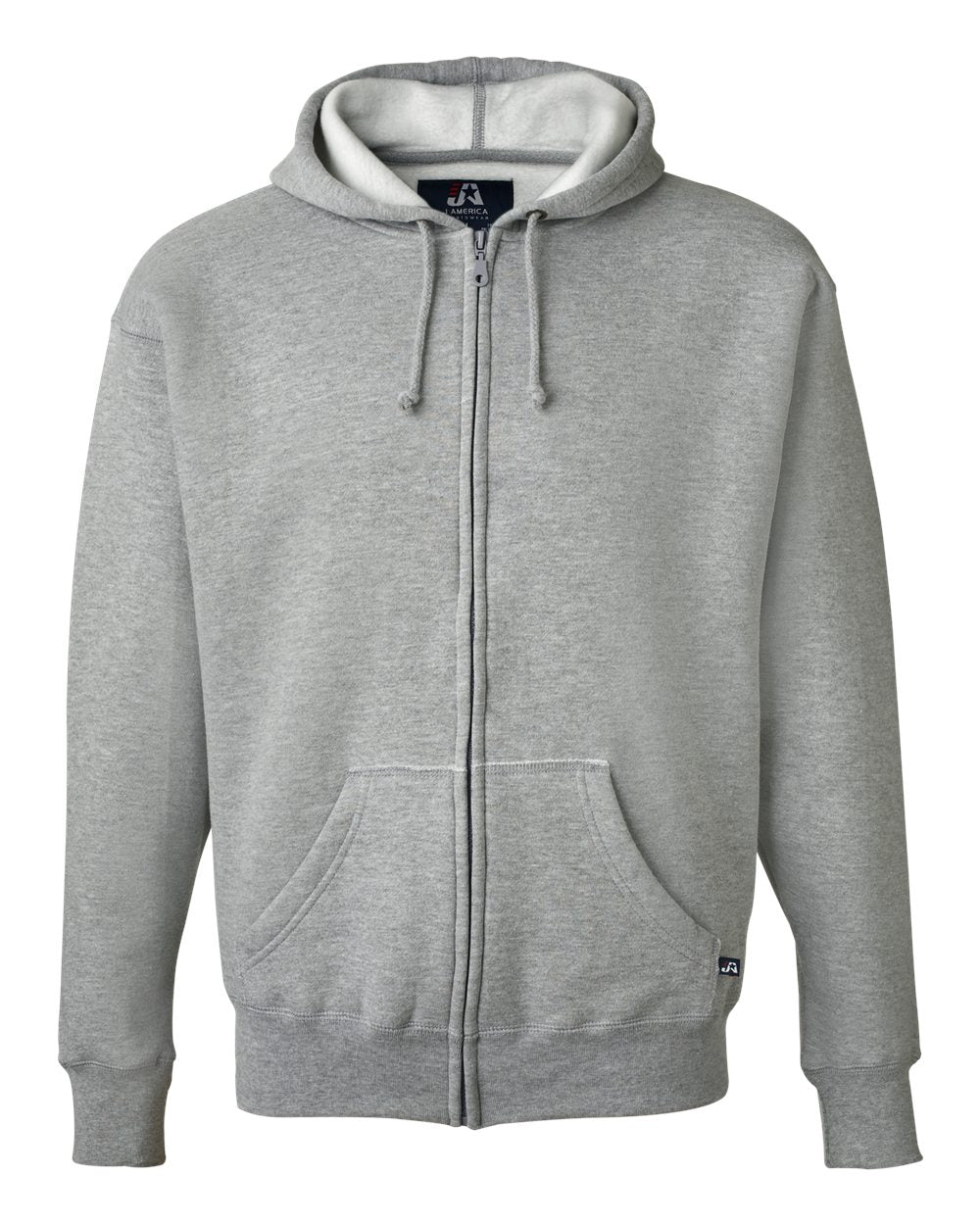 Oxford Premium Full-Zip Hooded Sweatshirt - 8821
