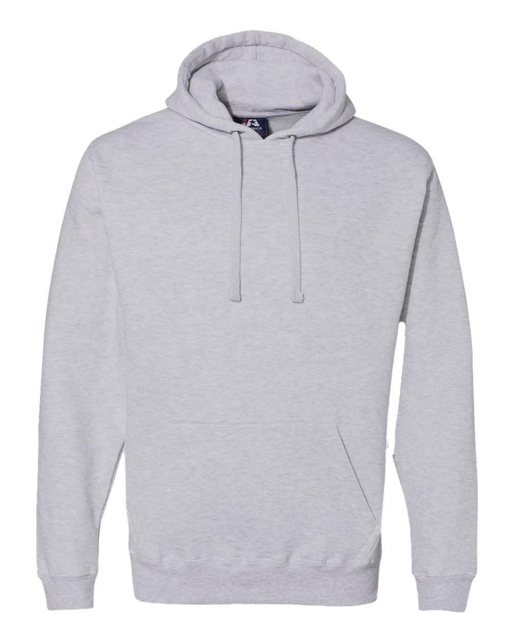 Front View of Oxford Premium Hooded Sweatshirt - 8824