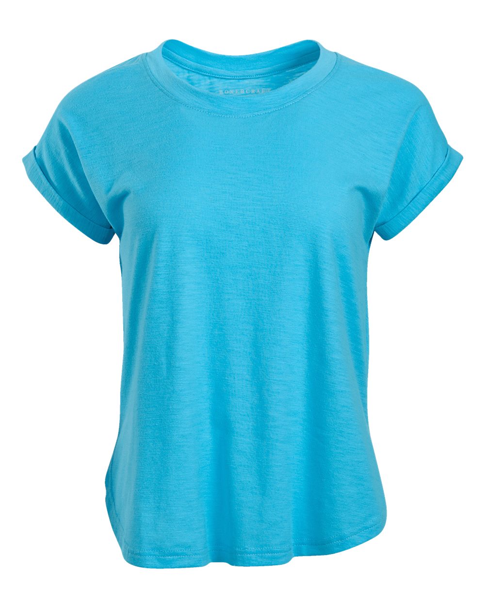 Front View of Pacific Blue Women&#39;s Sweet T-Shirt - BW2102
