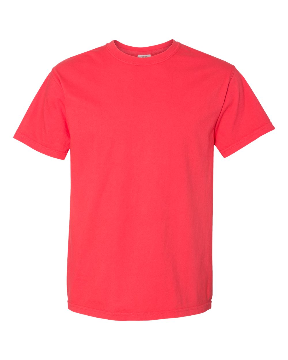 Front View of Paprika Garment-Dyed Heavyweight T-Shirt - 1717