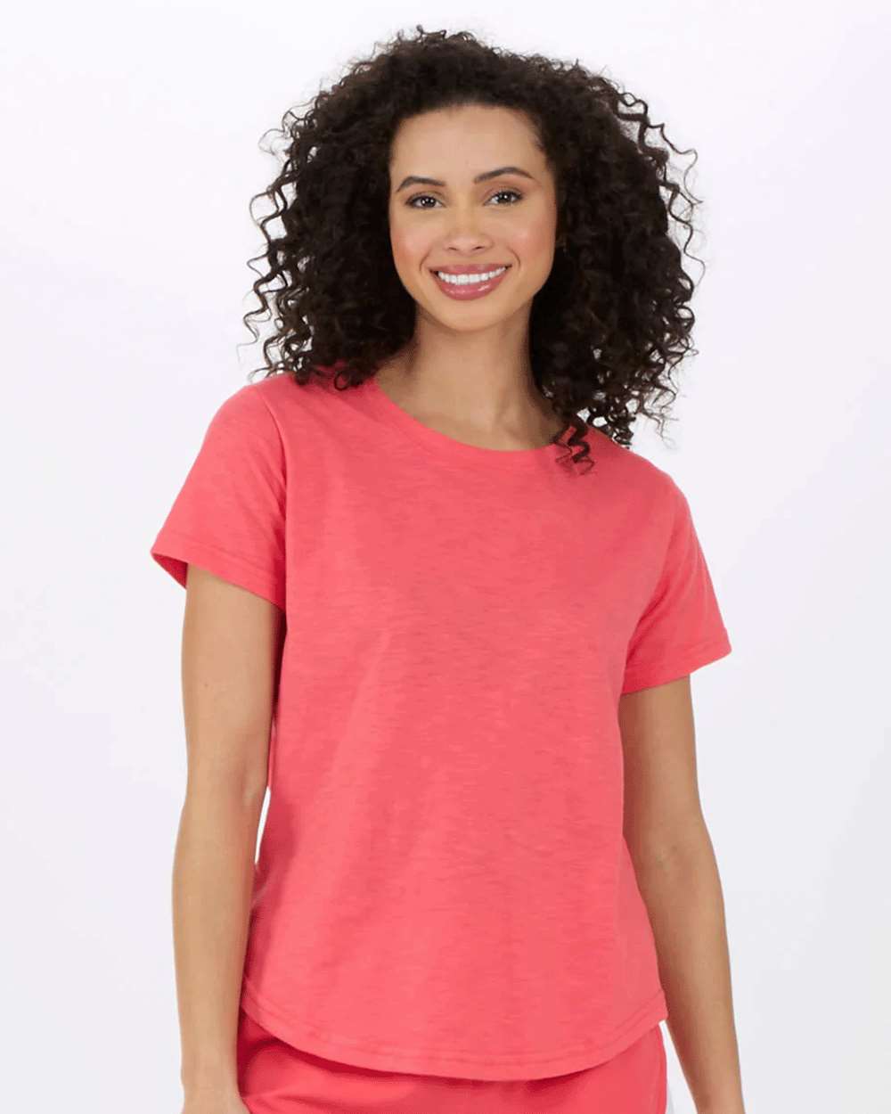 Front View of Paradise Women's Cut-It-Out T-Shirt - T67