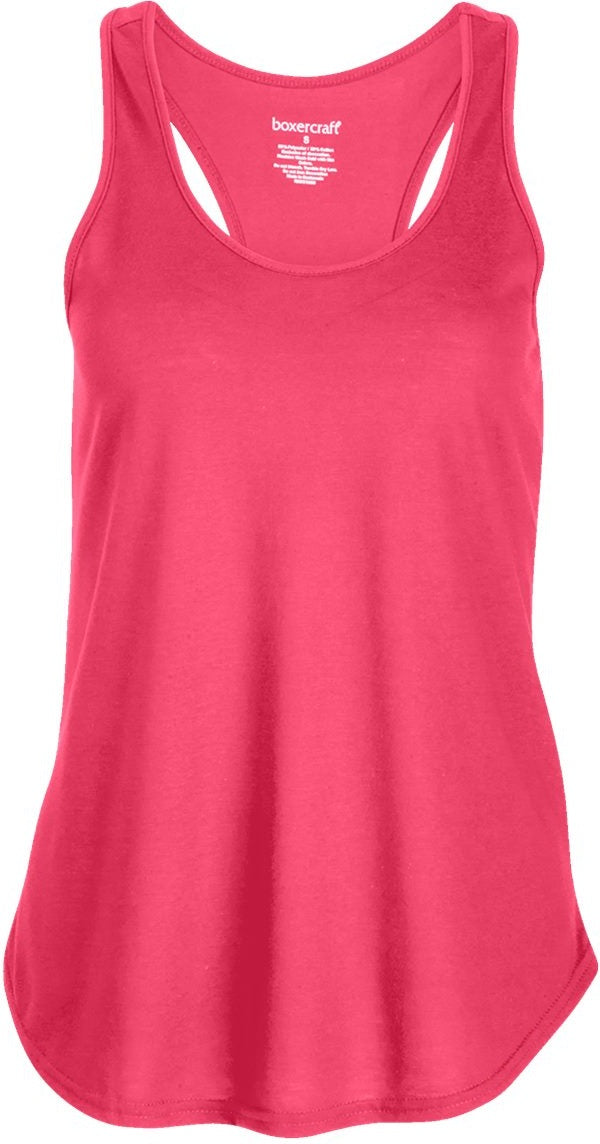 Front View of Paradise Women's Essential Racerback Tank Top - BW2502