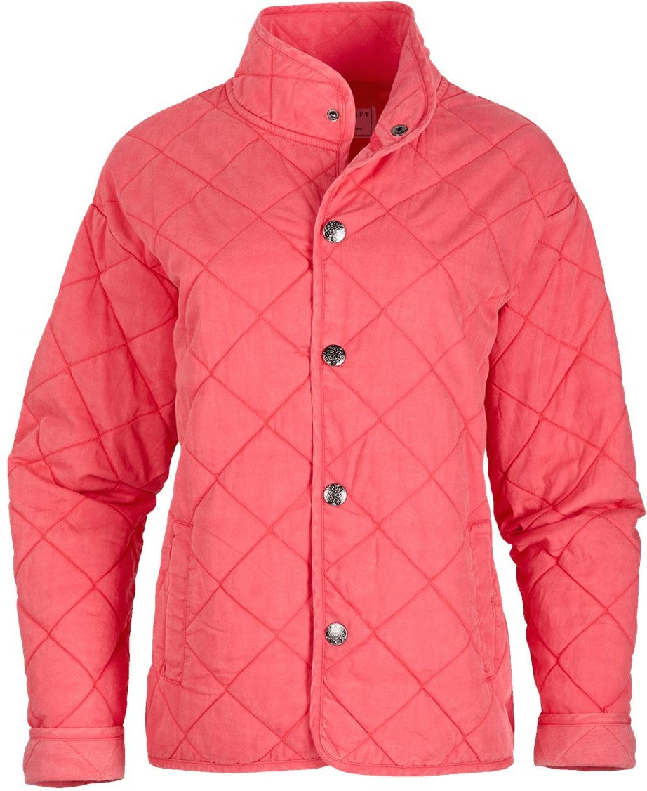 Front View of Paradise Women's Quilted Market Jacket - BW8102