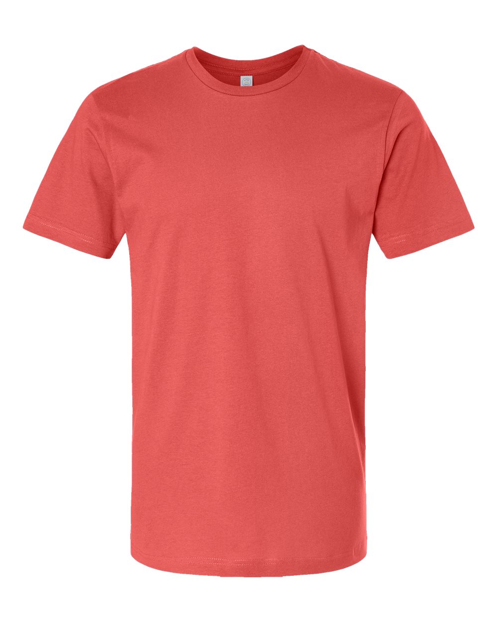 Front View of Passionfruit Fine Jersey Tee - 6901