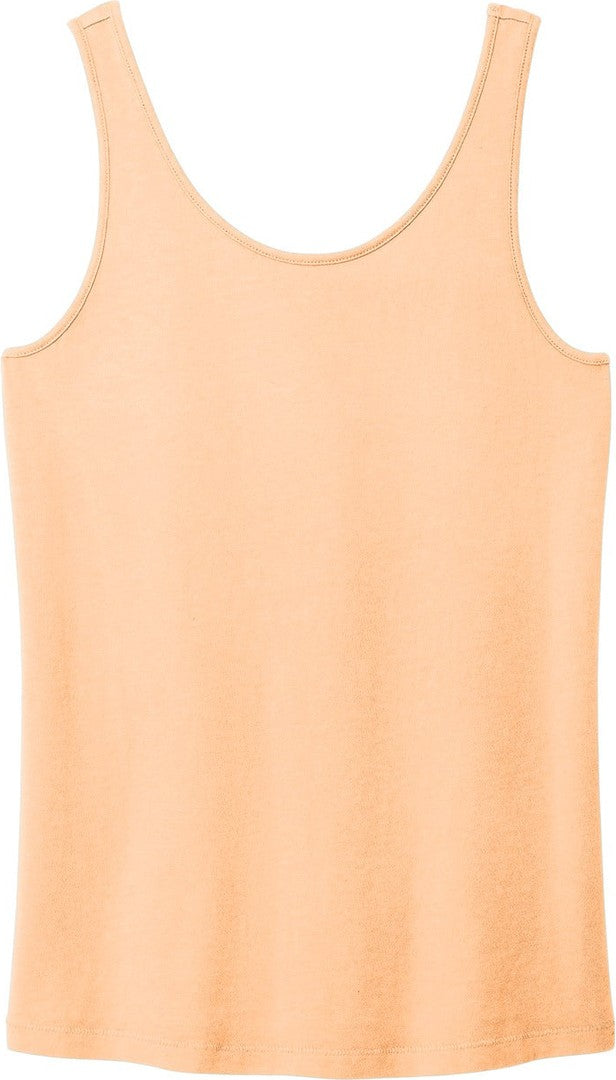Front View of Peach Port & Co Women's Beach Wash Garment-Dyed Tank LPC099TT