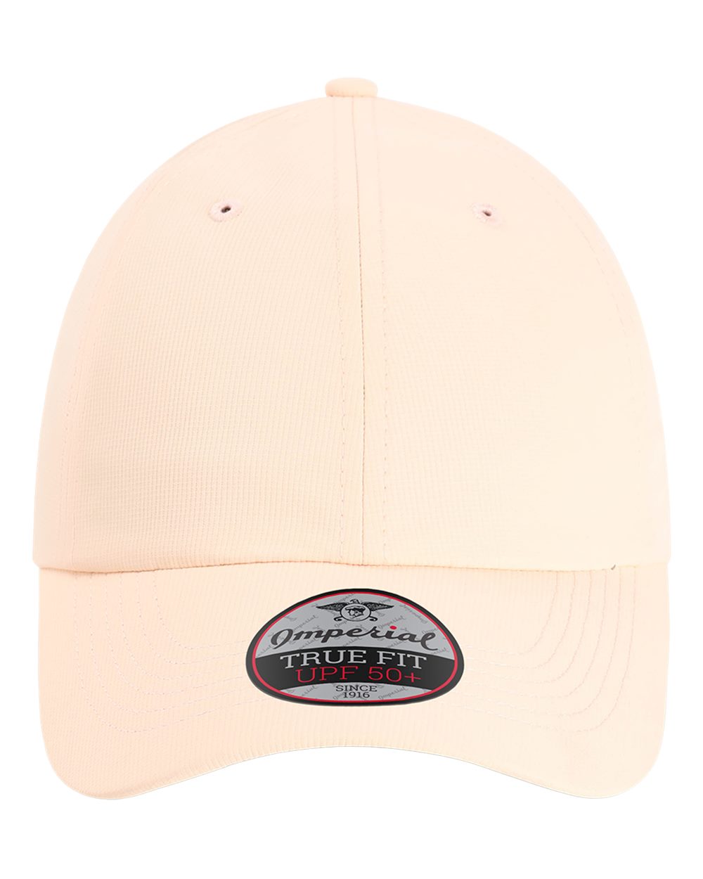 Front View of Peach The Original Performance Cap - X210P