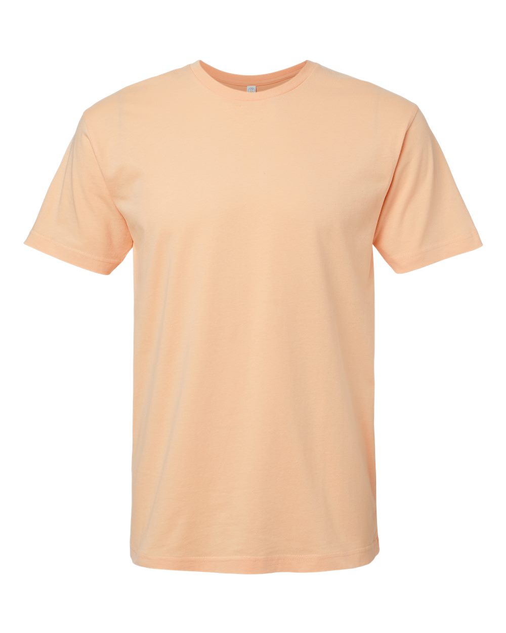 Front View of Peachy Fine Jersey Tee - 6901