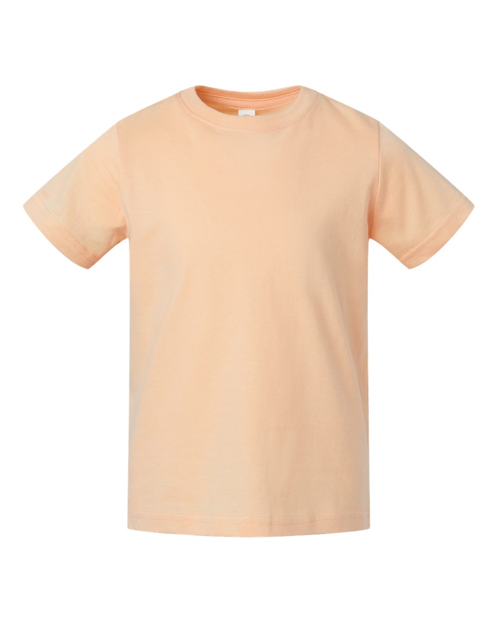 Front View of Peachy Toddler Fine Jersey Tee - 3321