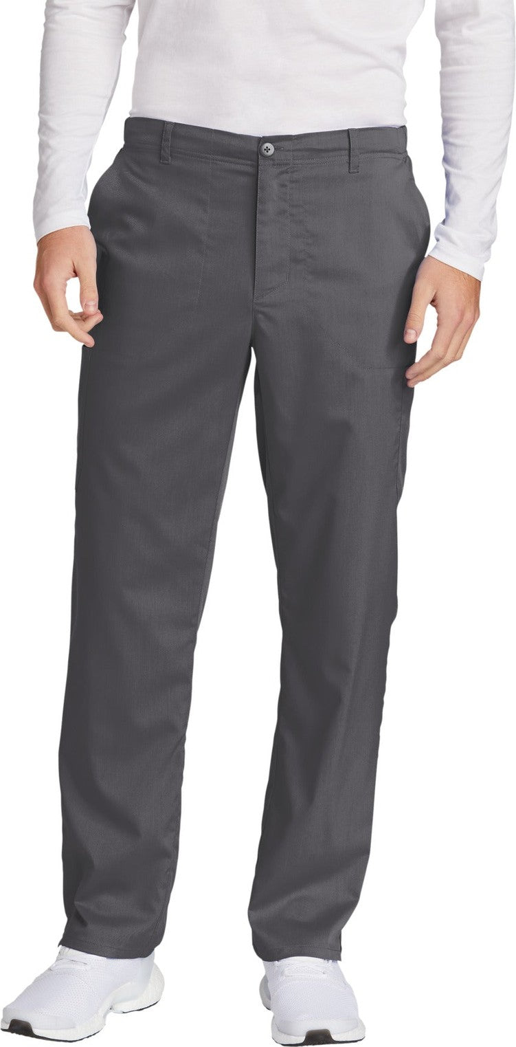 Front View of Pewter Wink Men's Premiere Flex Cargo Pant WW5058