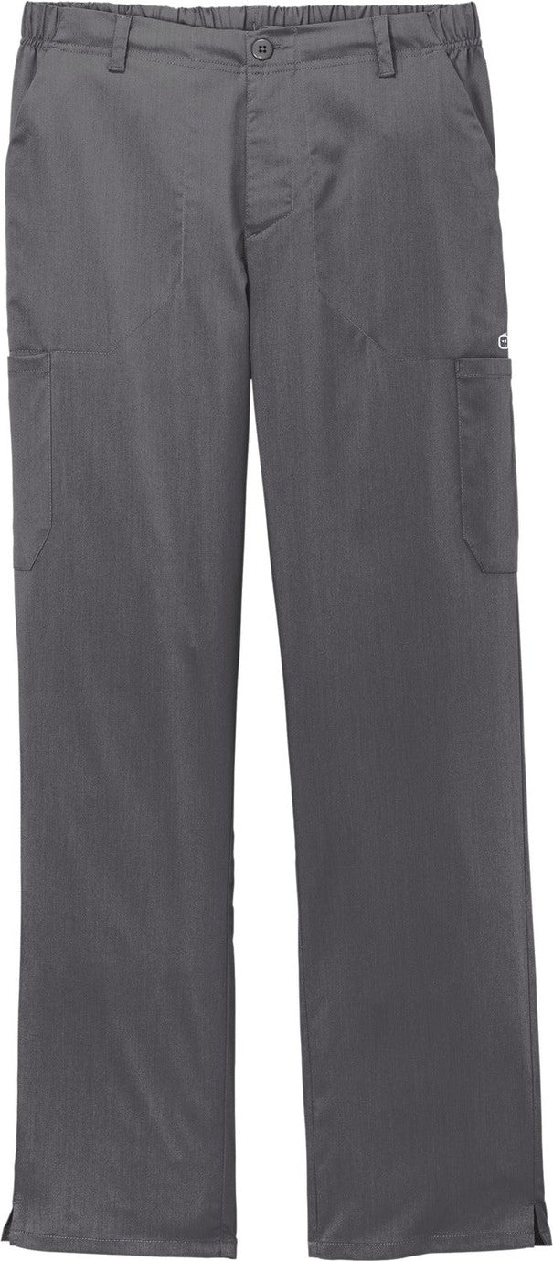Front View of Pewter Wink Men's Premiere Flex Cargo Pant WW5058