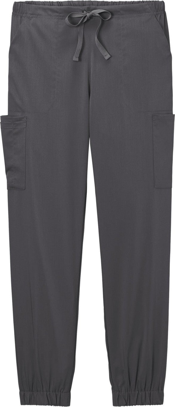 Front View of Pewter Wink Women's Premiere Flex Jogger Pant WW4258