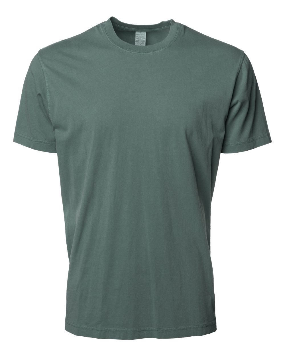 Front View of Pigment Alpine Green Premium Pigment-Dyed T-Shirt - PRM180PT