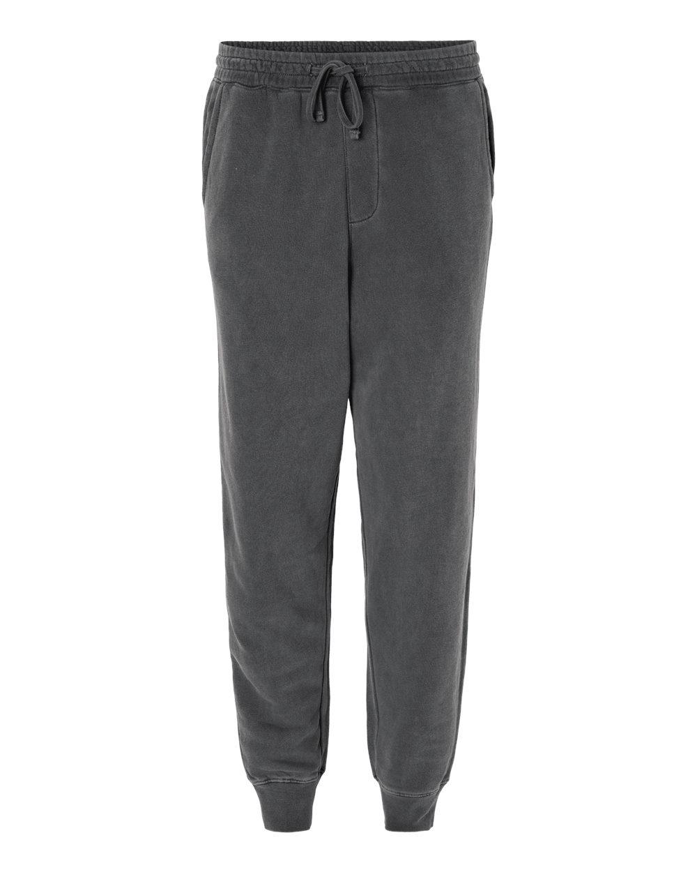 Front View of Pigment Black Pigment-Dyed Fleece Pants - PRM50PTPD
