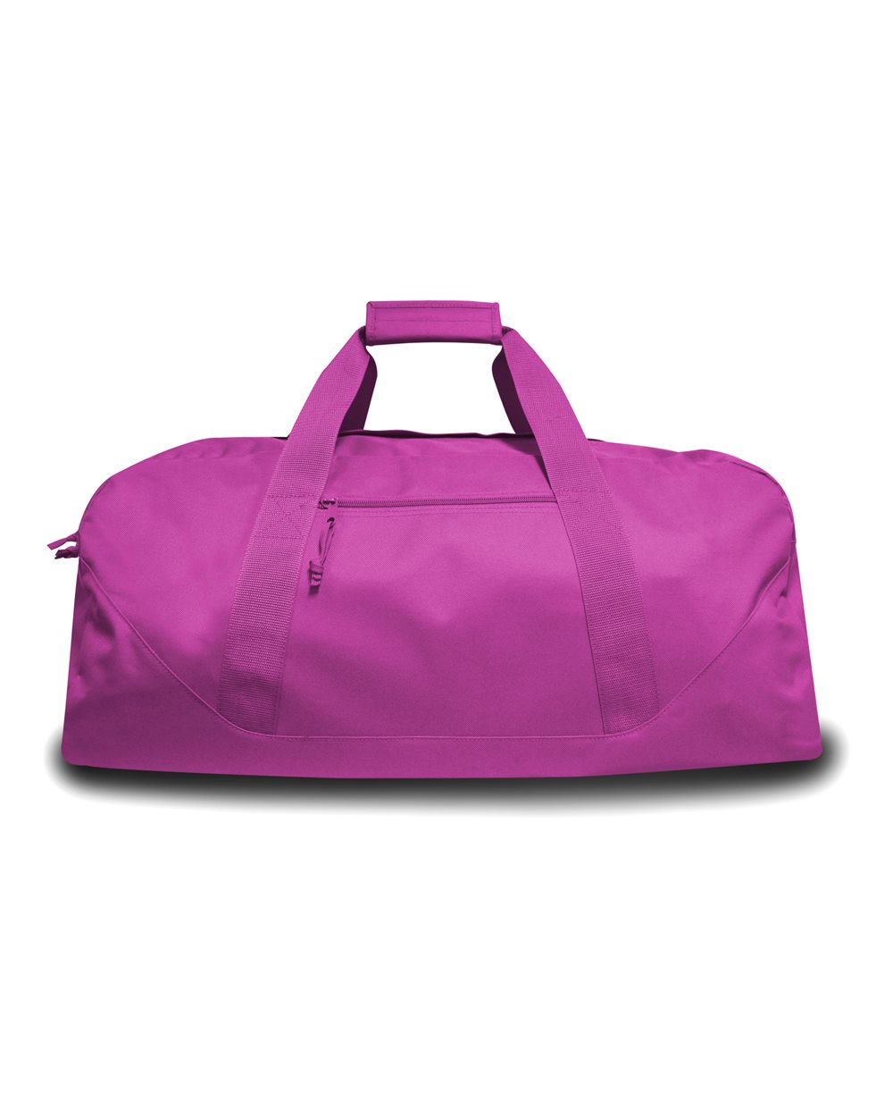 Front View of Pink 27" Dome Duffel - 8823