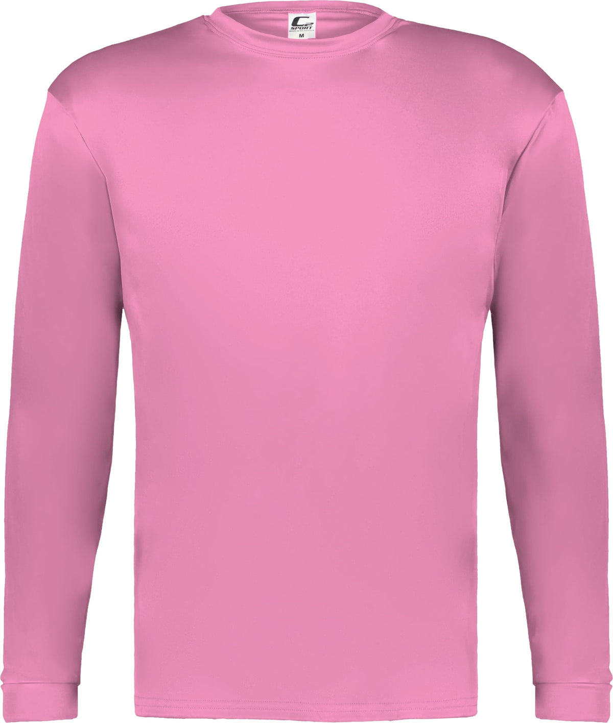 Front View of PINK C2 L/S TEE