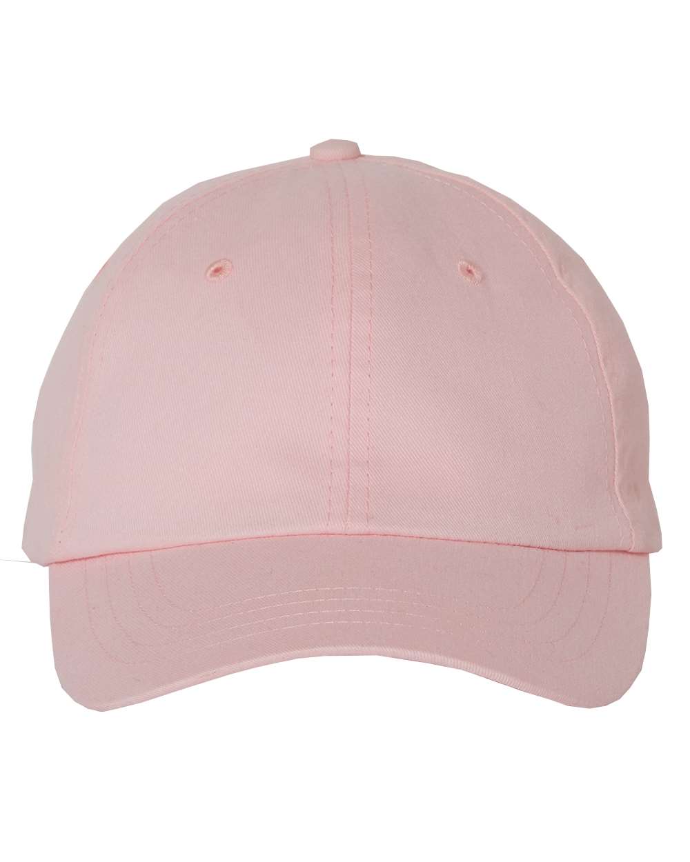 Front View of Pink Econ Cap - 6440