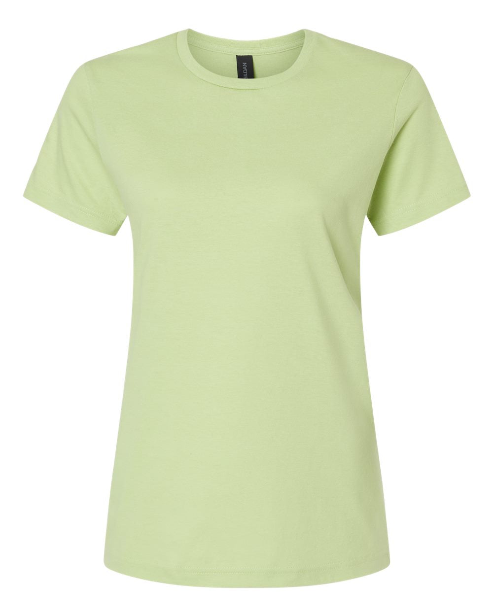 Front View of Pistachio Softstyle® Women’s T-Shirt - 64000L