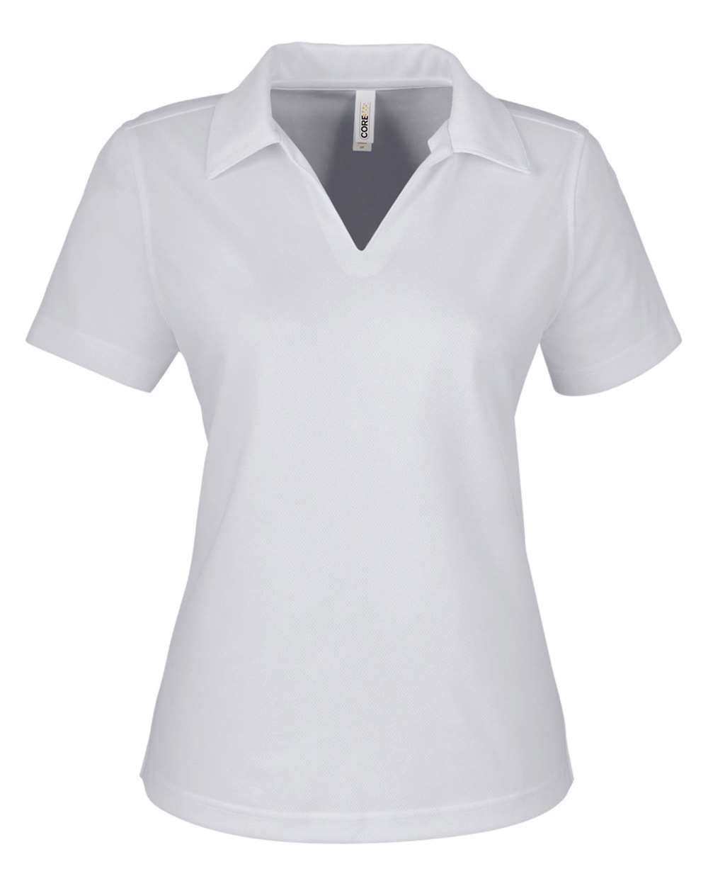 Front View of Platinum Women's Market Snag Protect Mesh Polo - CE104W