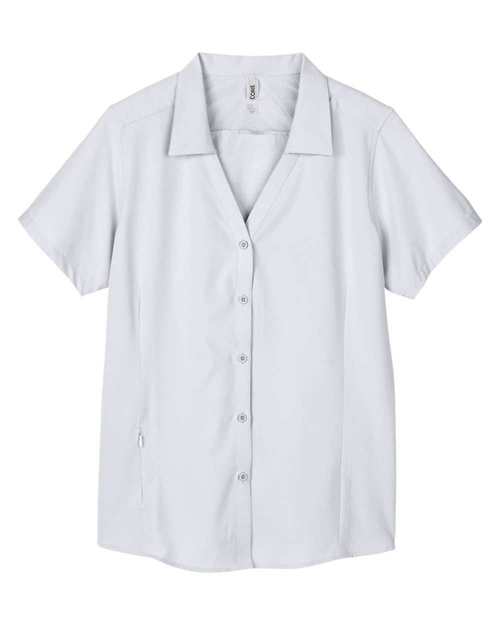 Front View of Platinum Women's Ultra UVP® Marina Shirt - CE510W