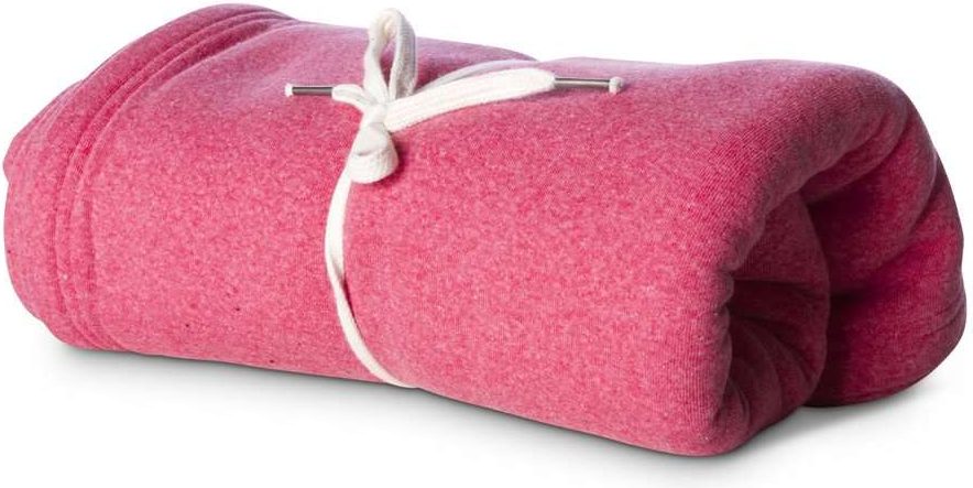 Front View of Pomegranate Special Blend Blanket - INDBKTSB