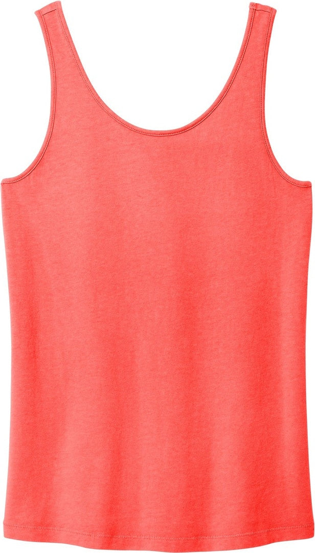 Front View of Poppy Port & Co Women's Beach Wash Garment-Dyed Tank LPC099TT