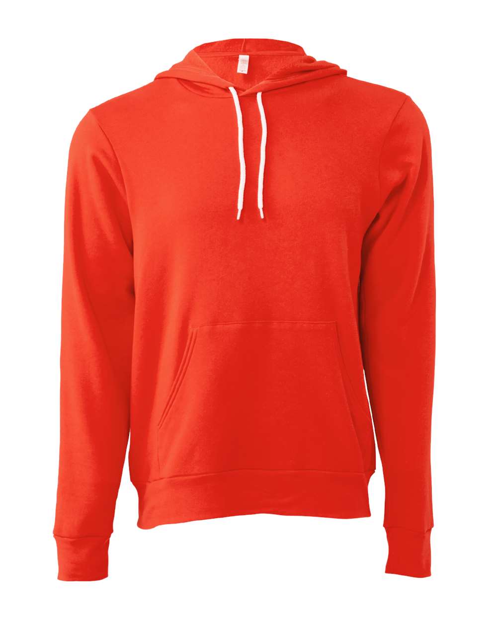 Front View of Poppy Sponge Fleece Hoodie - 3719