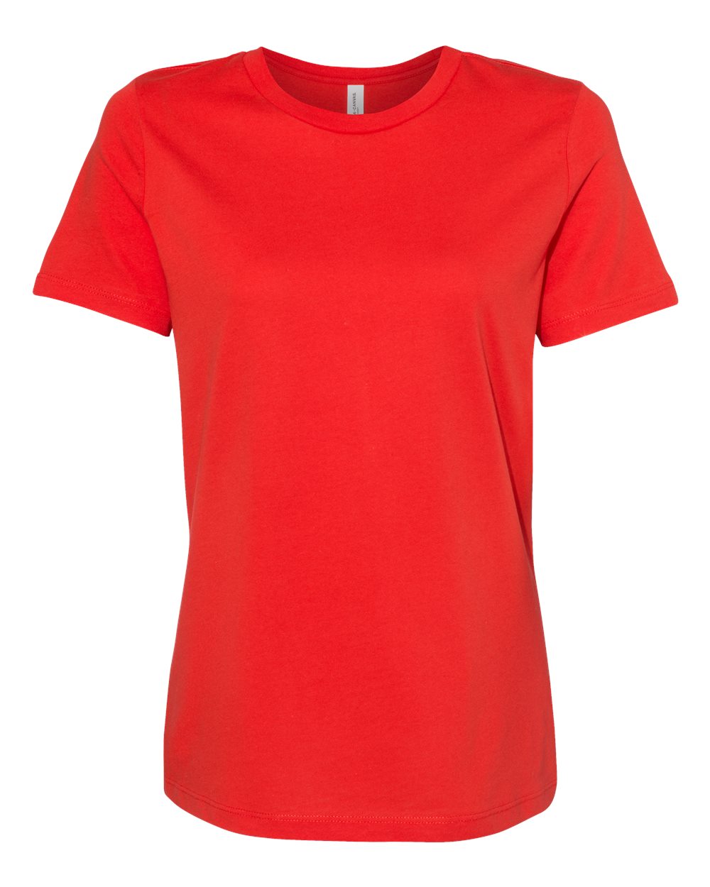 Front View of Poppy Women’s Relaxed Jersey Tee - 6400