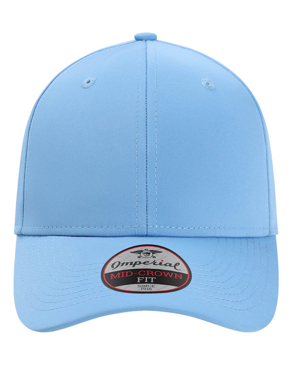 Front View of Powder Blue The Independent Cap - 7054N